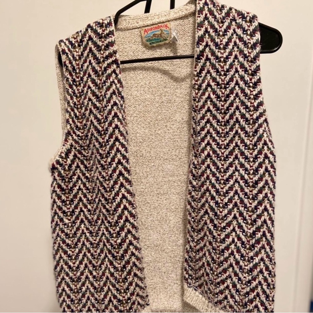 Adirondack Women's Multicolor Knit Vest